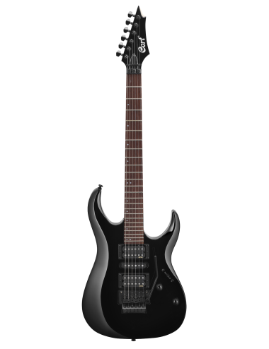 CORT Guitare électrique, X-250, noir